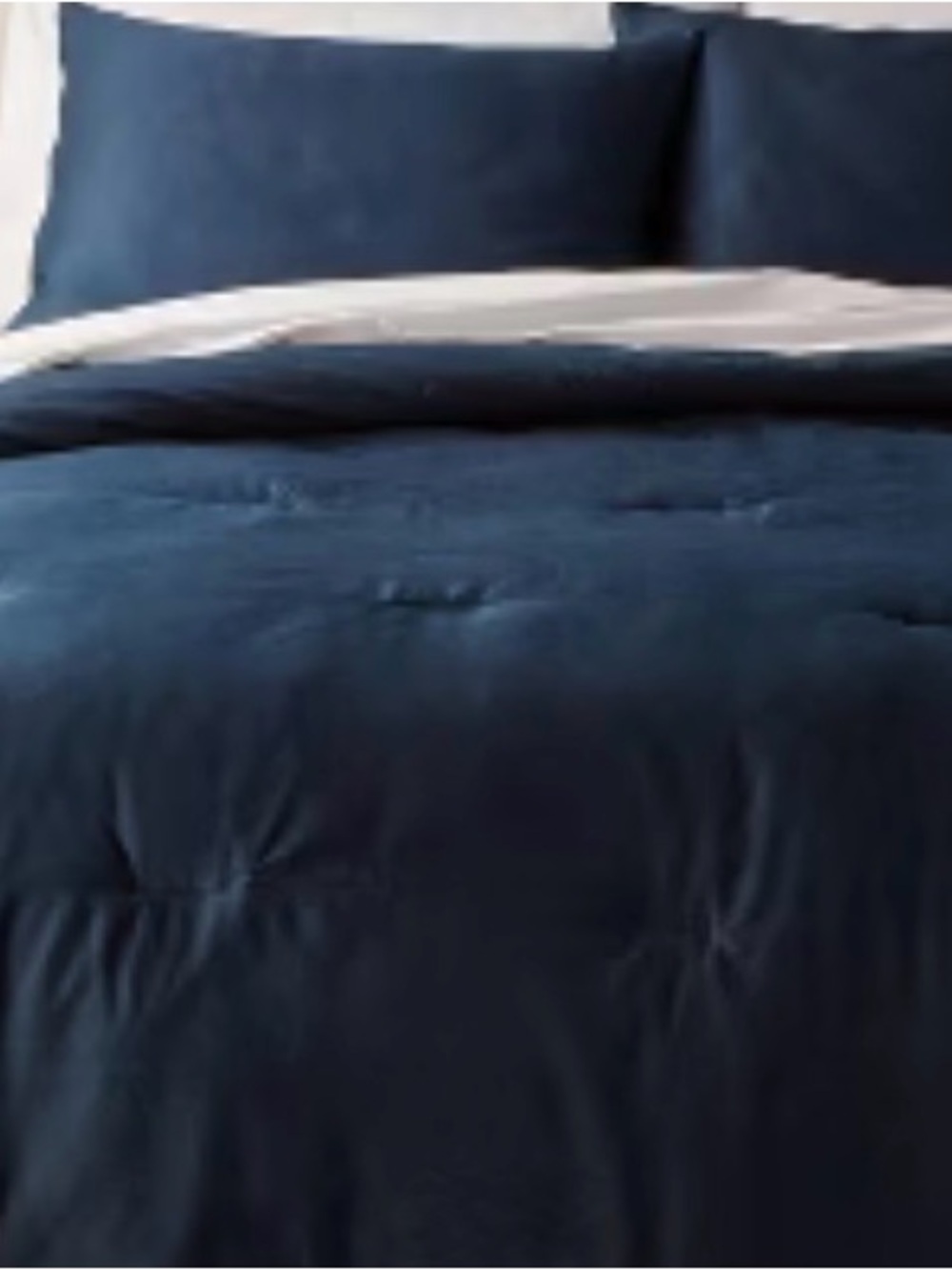 Threshold Solid Dark Slate Blue Comforter Set